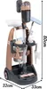 A toy cleaning cart with various cleaning accessories and a toy vacuum cleaner. Produktbild-Vorschau