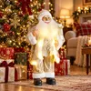 Vianočná dekorácia zobrazujúca Santa Clausa s darčekmi a Náhľad obrázku produktu 9