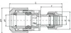 Unidelta PP Kupplung 27/35 x 32mm für Übergang von PE auf Produktbild-Vorschau 3