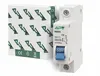 A single-pole DC circuit breaker with its packaging. Produktbild-Vorschau