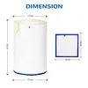 5er-Pack 5-Gallonen All-Mesh Filterbeutel, 5 Farben feines Produktbild-Vorschau 2