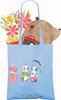 Mr. & Mrs. Panda totebag Pandas Freizeitpark besuchen - Sky Produktbild-Vorschau 3