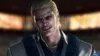 A close-up shot of a man with blonde hair and a scar on his face, looking directly at the camera with a smirk. He is wearing a black shirt and a light-colored jacket with a fur collar. The background is blurred and appears to be an indoor setting with ligh Produktbild-Vorschau