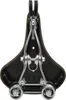 Brooks Saddle B135, Leather, Black black Produktbild-Vorschau 4