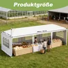 LZQ 3x9m Garten Partyzelt Pavillon Gartenzelt Festzelt Produktbild-Vorschau 2