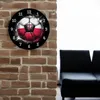 Fußball Polen Flagge Wanduhr aus Alu Produktbild-Vorschau 8