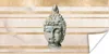 MuchoWow® Poster Buddha - Gesicht - Rosa 160x80 cm - Foto Produktbild-Vorschau 1