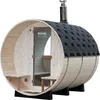 Home Deluxe Sauna a botte con stufa a legna LAGOM DELUXE - Anteprima dell’immagine prodotto 1