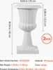 SucceBuy Blumenspindel aus Kunststoff, 25x42 cm, 2er-Set, Produktbild-Vorschau 3