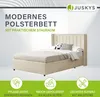 Juskys Polsterbett Savona 120x200 cm mit Matratze - Bett Produktbild-Vorschau 2