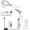 Tomshine Flexible Clamp-on Tischlampe mit 8x Lupe Produktbild-Vorschau 5