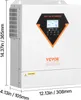Hybrydowy inwerter solarny VEVOR 3500 W, inwerter Podgląd zdjęcia produktu 8