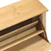 vidaXL Scarpiera  99x32x124,5 cm in legno di pino massiccio Anteprima dell’immagine prodotto 7