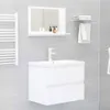 vidaXL Koupelnové zrcadlo bílé 60x10,5x37 cm Materiál na Náhled obrázku produktu 7