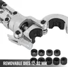 SucceBuy 6T Pinze a crimpare idrauliche V12-28mm TH16-32mm, Anteprima dell’immagine prodotto 4