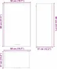 vidaXL Hängeschrank mit Speicher Weiß 50 x 31 x 80 cm Produktbild-Vorschau 8