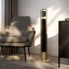 A modern living room scene with a tower fan. Náhľad obrázku produktu