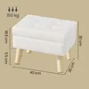 SONGMICS Sitzhocker mit Stauraum, Teddy-Fleece Produktbild-Vorschau 9