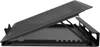 A black laptop stand is shown from a side angle against a white background. Anteprima dell’immagine prodotto
