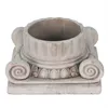 Clayre & Eef Blumentopf 21x21x11 cm Grau Stein Podgląd zdjęcia produktu 1