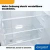 Exquisit Kühl-Gefrierkombination KGC265-70-NF-040D inoxlook Produktbild-Vorschau 6