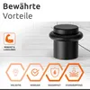 ECENCE Türstopper Boden zum Schrauben 2x Türaufhalter Produktbild-Vorschau 6