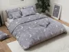 Svítící mikroplyšové povlečení BIG MOON šedé 70x90 + Náhled obrázku produktu 1