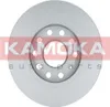 2x KAMOKA Bremsscheibe 1032552 hinten für VW Golf V Produktbild-Vorschau 2