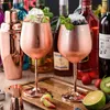 Nerezová sklenice na víno 550 ml, kreativní kovová Náhled obrázku produktu 8