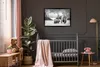 MuchoWow® Gerahmtes Poster Baby-Elefant mit ihrer Mutter - Produktbild-Vorschau 4