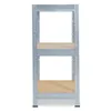 shelfplaza PRO 90x30x30 cm Schwerlastregal in verzinkt mit Produktbild-Vorschau 4