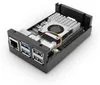 Aluminium Gehäuse für Raspberry Pi 5, schwarz Produktbild-Vorschau 2