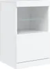 vidaXL Kredens z oświetleniem LED biały 41x37x67 cm Podgląd zdjęcia produktu 3