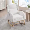 Sweiko 049B Houpací křeslo, kojící křeslo, lounge křeslo s Náhled obrázku produktu 12