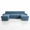 Sofiland Vega U Ecksofa U-Form mit Schlaffunktion & Produktbild-Vorschau 3