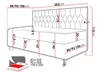 MIRJAN24 Boxspringbett Filip Junior 2 80x200, Einzelbett Produktbild-Vorschau 5