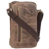 Greenburry Vintage Leder Handy Umhängetasche 13x22cm Produktbild-Vorschau 16