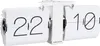 Karlsson - Flip Clock No Case - Weiß - 36x8,5x14cm Produktbild-Vorschau 1
