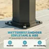 Outsunny Solardusche 60L Gartendusche mit schwenkbarem Produktbild-Vorschau 7