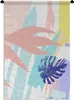 MuchoWow® Wandteppich Wandbehang Sommer - Strand - Rosa Produktbild-Vorschau 1