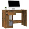 vidaXL Schreibtisch Räuchereiche 100x50x75 cm Holzwerkstoff Produktbild-Vorschau 4