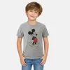 Kinder T-Shirt Mickey Mouse Grau Doppelpack  , Größe:98-104 Produktbild-Vorschau 2