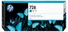 HP 728 300 ml Cyan DesignJet Ink Cartridge Cartuccia Anteprima dell’immagine prodotto 4