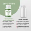 A marketing image comparing a product called 'Hämo Plus Kapseln' with 'other products'. It lists benefits of the product and drawbacks of others. Produktbild-Vorschau
