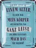 LANOLU Retro Blechschild, lustige Sprüche Schild Produktbild-Vorschau 1