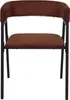 Fauteuil Design Cotele Scott Terracotta - Lot De 2 Voir les images du produit 2