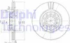 2x DELPHI Bremsscheibe BG3657 für VW PASSAT Variant (3B6) Produktbild-Vorschau 1