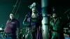 Three men on the deck of a pirate ship at night. Produktbild-Vorschau