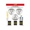 Heitech 04002616 3er LED- Set 'Drück mich' Produktbild-Vorschau 3