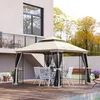 SUGIFT Gartenpavillon Partyzelt Festzelt, Pavillon 3x3 m Produktbild-Vorschau 4